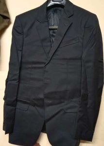 coat with Leather Garment Bag