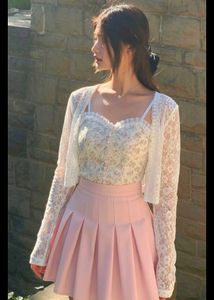 Floral Lace Cami Top (only One White)