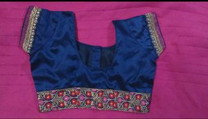 Navy Blue U Nick Blouses