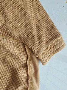 Cozy Brown Knit Jacket