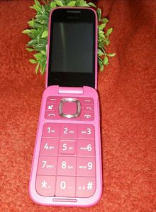 PRICE REDUCED...NOKIA FLIP 2660 4G Pink Color