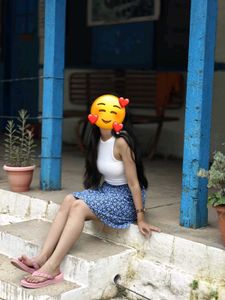 Denim+Short Skirt