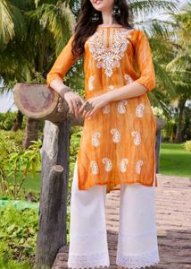 Elegant Embroidered Kurta