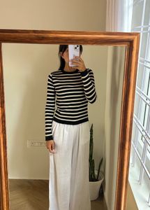 Korean Striped Sweater