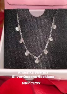 Silver Crystal Necklace
