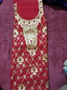 Heavy Bridal Dress Material