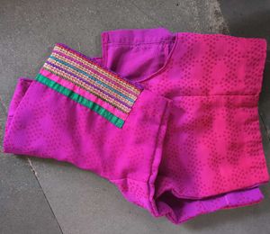 Multi Floral Print Saree 💝