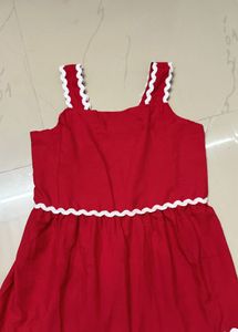 red midi beautiful gown