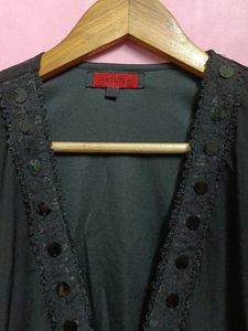 Elegant Black Bolero Shrug