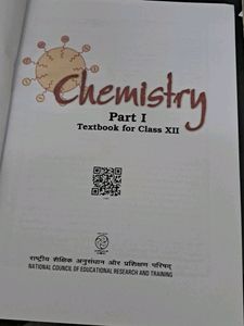 Class 12 Ncert, Chemistry Part 1 And 2 Textbook