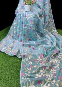 Floral Organza Saree
