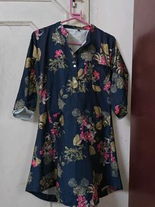Beautiful Rayon Floral Kurti / Dress
