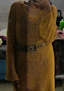 Crochet Y2k Style Retro Dress