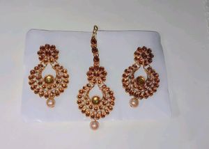 Rajasthani Jewellery with Maangtika