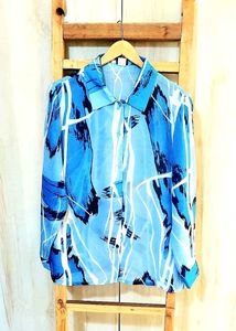 Blue Shirt Size-42-44