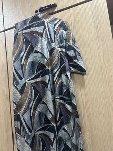Abstract Print Kurta