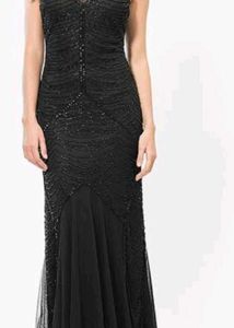 Elegant Black Cassino Gown