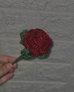 Handmade Crochet Rose Bouquet