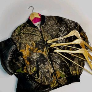 Camo Bomber Jacket