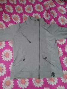 Gray Casual Jacket