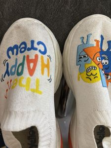 Yellow Kids&#39; Fun Sneakers