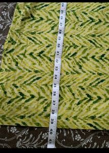 Green &amp; Yellow Printed Kurta