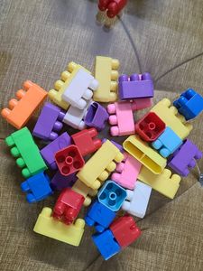Two Set Of Plastic Blocks