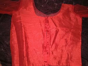 Red Embroidered ♥️👗 Lehenga Blouse Only.
