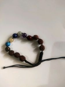 Natural Stones With Rudraksha Bracelet