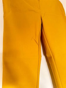 Mustard Yellow Formal Trousers