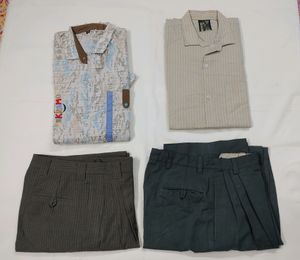 Combo Offer Shirt + Formal Pant