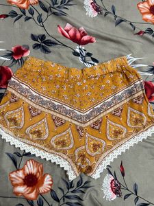 Boho Print Shorts
