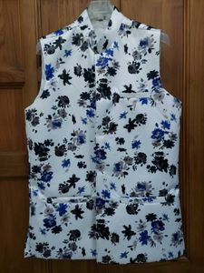 Floral Print Waistcoat