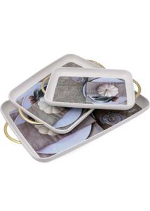 Nayasa Propser Plastic Rectangular serving Tray