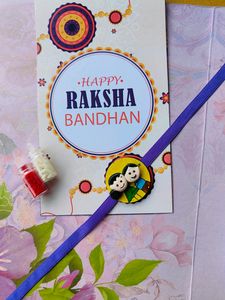 Cute Clay Rakhi