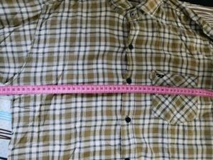 Original Diesel Men's Plaid Flannel Shirt