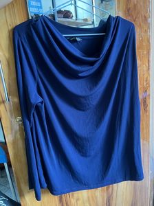 Women Blue Casual Top