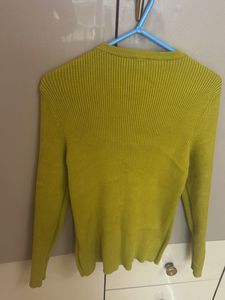 Kensington Green Ribbed Sweater