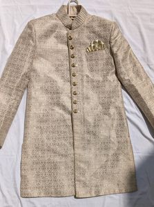 Cream Colour Sherwani (Men)