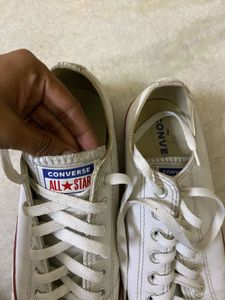 White Converse Shoes