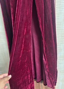 Elegant Velvet Maxi Dress