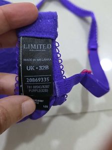 Purple Lace Bra