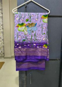 Elegant Purple pichwai Saree