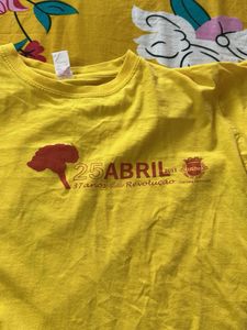 Vintage Yellow Graphic Tee