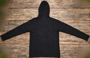 Stylish Black &amp; Red Hoodie with cap.