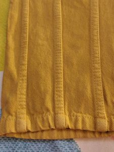 Mustard Wide Leg Jeans