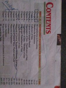 Class 11 Economics Statistics