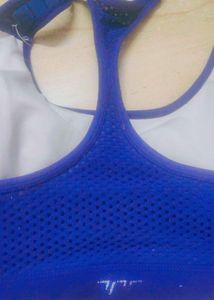 Blue Sports Bra Nd Calvin Br