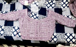 Engagement Latest Heavy Mirror Worked Lehnga Choli