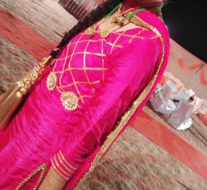 Elegant Pink Kurta Sharara Set